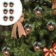 thumbnail image 5 of Bolsa de Tela Navideña a Cuadros Rojos de 6 Cm, Adornos Colgantes para Árbol de Navidad, Adornos Navideños de Espuma., 5 of 6