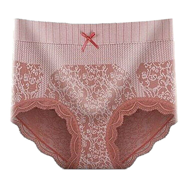 Women's High Waist Lace Panties With Butt Lifter Comfortable And