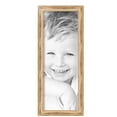 thumbnail image 2 of ArtToFrames 8" x 22" Honey Picture Frame, 8x22 inch Brown MDF Poster Frame (WOM-4085), 2 Pack, 2 of 8