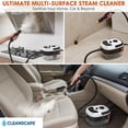 thumbnail image 6 of 2026 New 2500w Handheld High-Temperature Pressurized Steam Cleaner Portable Multi Surface Steamer with 6 Adjustable Levels 10 Accessories for Home Kitchen Tile Grout Car Cleaning, 6 of 8