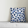 thumbnail image 2 of Creative Products Blue Watercolor Dots 16x16 Spun Poly Pillow, 2 of 2