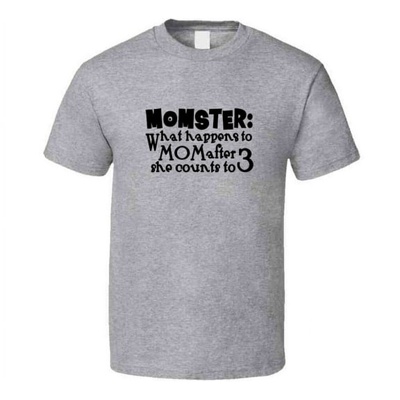 Momster Tshirt Funny Tee For Mom Cool Parent T Shirt