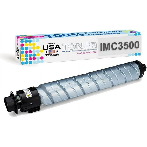 MADE IN USA TONER Compatible Replacement for Ricoh Lanier Savin IM C3000, IM C3500, 842251 Black, 1 Cartridge