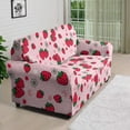 thumbnail image 3 of XYZCANDO Strawberry Sofa Slipcover Cartoon 1-Piece Couch Cover High Stretch Furniture Protection for Armchair in Living Room for Kids, Pets, 3 of 6