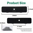 thumbnail image 2 of Kitchen sink splash guard, upgraded 60.96 cm Silicone material protects faucet handles from dripping water, easy to clean and install, 2 of 4