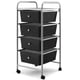 thumbnail image 2 of Costway Carrito de Almacenamiento Móvil con 4 Cajones Ruedas Carro Auxiliar Organizador para Baño Hogar Oficina 37 x 32 x 76 cm, 2 of 9