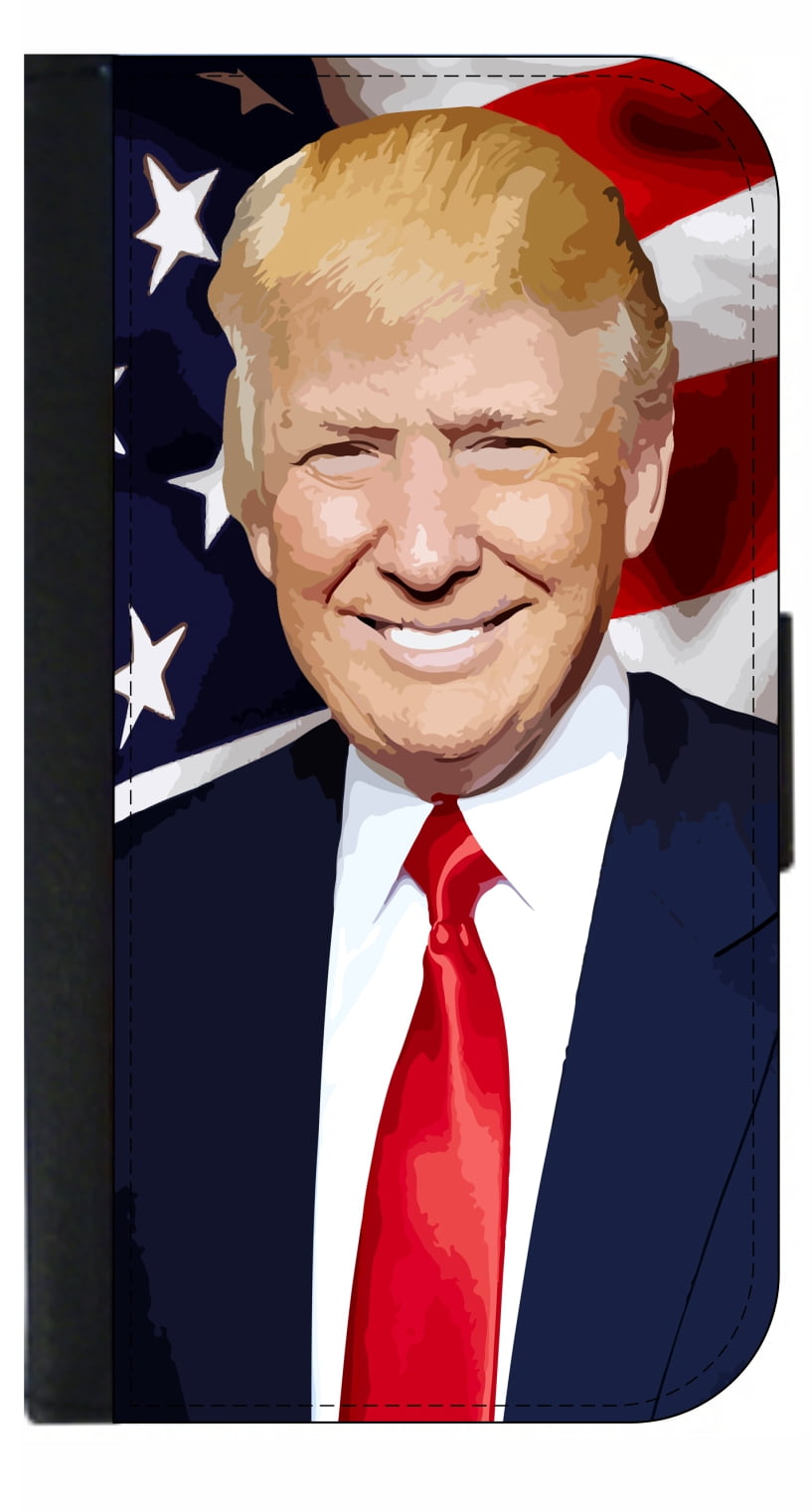 Flag US President Donald Trump Wallet Phone Case for the iPhone 10/X/XS -  iPhone X Wallet Case - iPhone 10 Wallet Case - iPhone XS Wallet Case -  Walmart.com