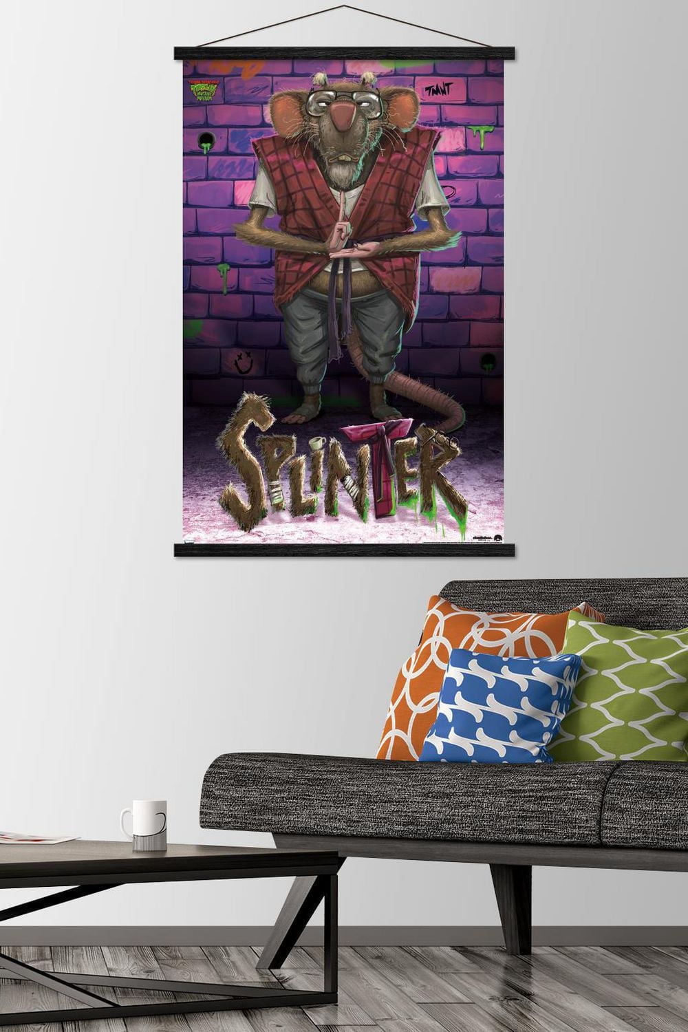 Teenage Mutant Ninja Turtles: Mutant Mayhem - Splinter Wall Poster, 22.375" x 34"