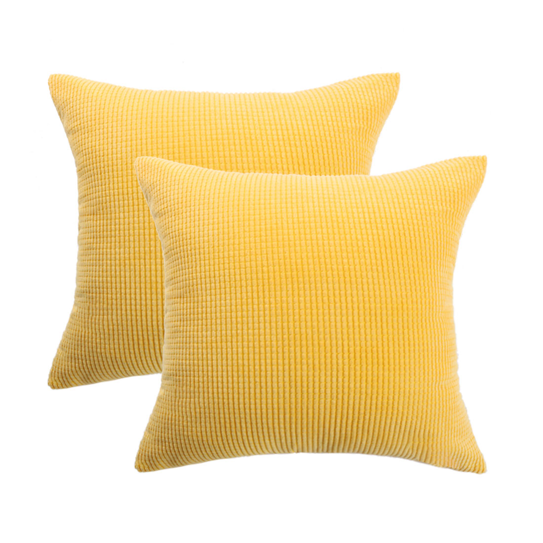 Cushion Covers Stripe Decoration Throw Pillow Case 20 x 20 Inch Dark