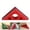 Red, variant on Clearance Sale!45/90 Triangle Ruler Aluminum Alloy Frosted Right Angle Gauge Woodworking Drafting Triangles Protractor Measuring Tool,Red Manual Equipment