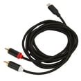 thumbnail image 2 of Cable macho tipo C a RCA doble, tipo C a 2RCA Cable RCA macho tipo Cto Cable tipo C a RCA Los mejores materiales, 2 of 9
