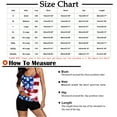 thumbnail image 3 of CALAFEBILA 2 Piece Swimsuits for Women Plus Modest Tankini Pools Summer Independence Day Padded American Flag Graphic Bathing Suits, 3 of 6