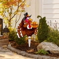thumbnail image 6 of Thanksgiving Turkey Yard Decor, Fall Garden Stakes with Pumpkins, Weatherproof Turkey Outdoor Decorations for Home, Thanksgiving Holiday Garden Accessories, 6 of 7