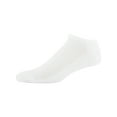thumbnail image 4 of Gildan Men's Cotton Stretch moveFX White NoShow Socks, 12-pack, 4 of 5