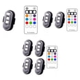 thumbnail image 4 of braveheart Led Motorcycle Car Light Strobe Wireless Remote Control Purp Le Yellow Motorcycle Led Car Motorcycle 4 lamps+controller, 4 of 6