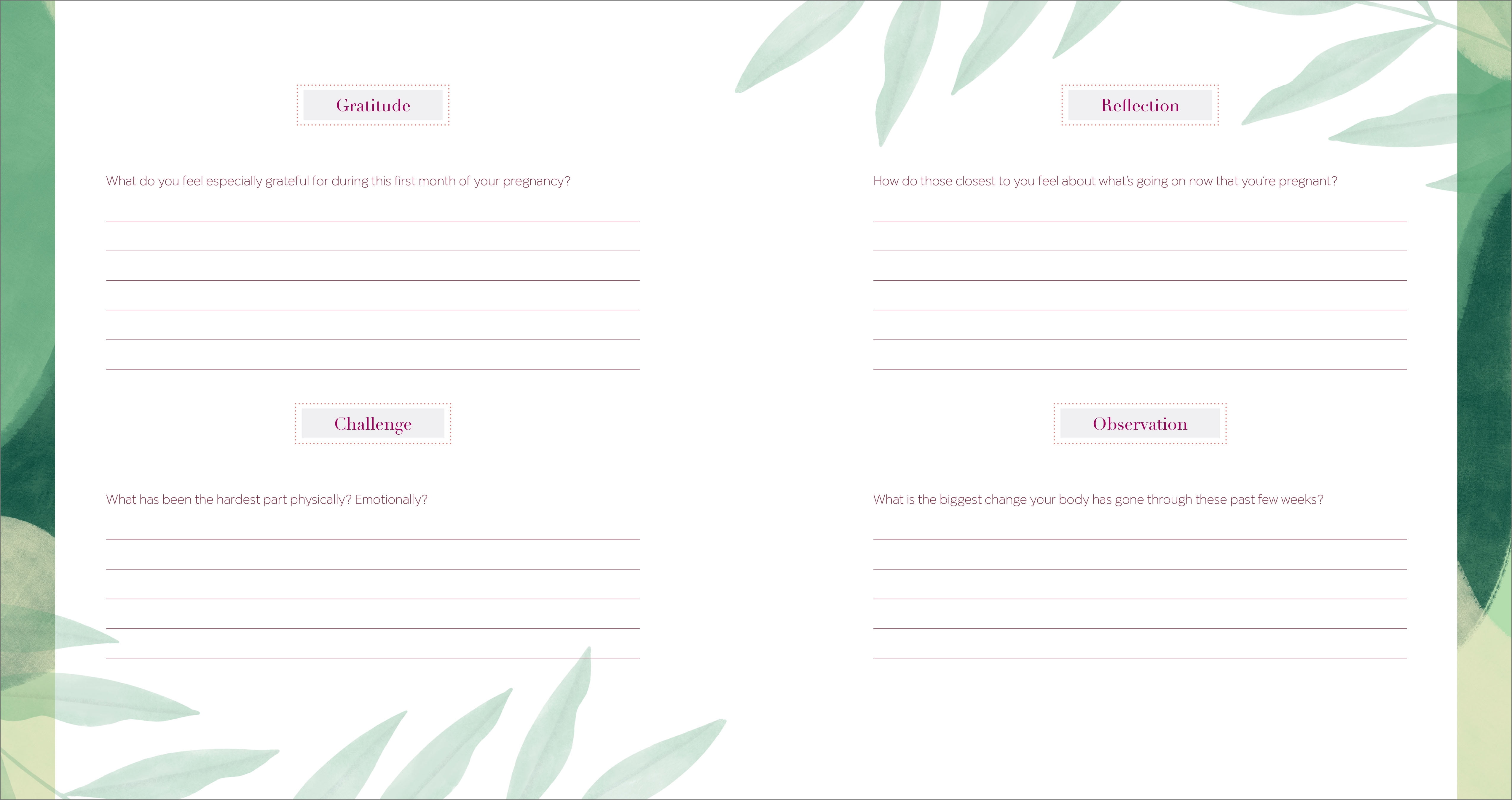 The First-Time Mom's Pregnancy Journal: Monthly Checklists, Activities, & Journal Prompts (Spiral Bound)