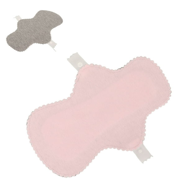 Menstrual Pad, Absorbent Sanitary Pad Soft Safe Graphene Cotton 4pcs  Portable For Home S,M,L 