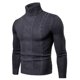 thumbnail image 1 of Suéter de Cuello Alto Para Hombres Slim Fit Casual Solid Pullover Turtlenck Twisting Suéter de Punto de Manga Larga Odeerbi ODB-4, 1 of 4