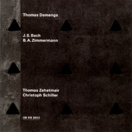 Thomas Demenga Plays Bach & Zimmerman