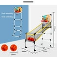 thumbnail image 3 of Basketball Arcade Game Indoor/Outdoor Basketball Machine Single Shot Foldable with 3 Basketballs for Children, 3 of 6