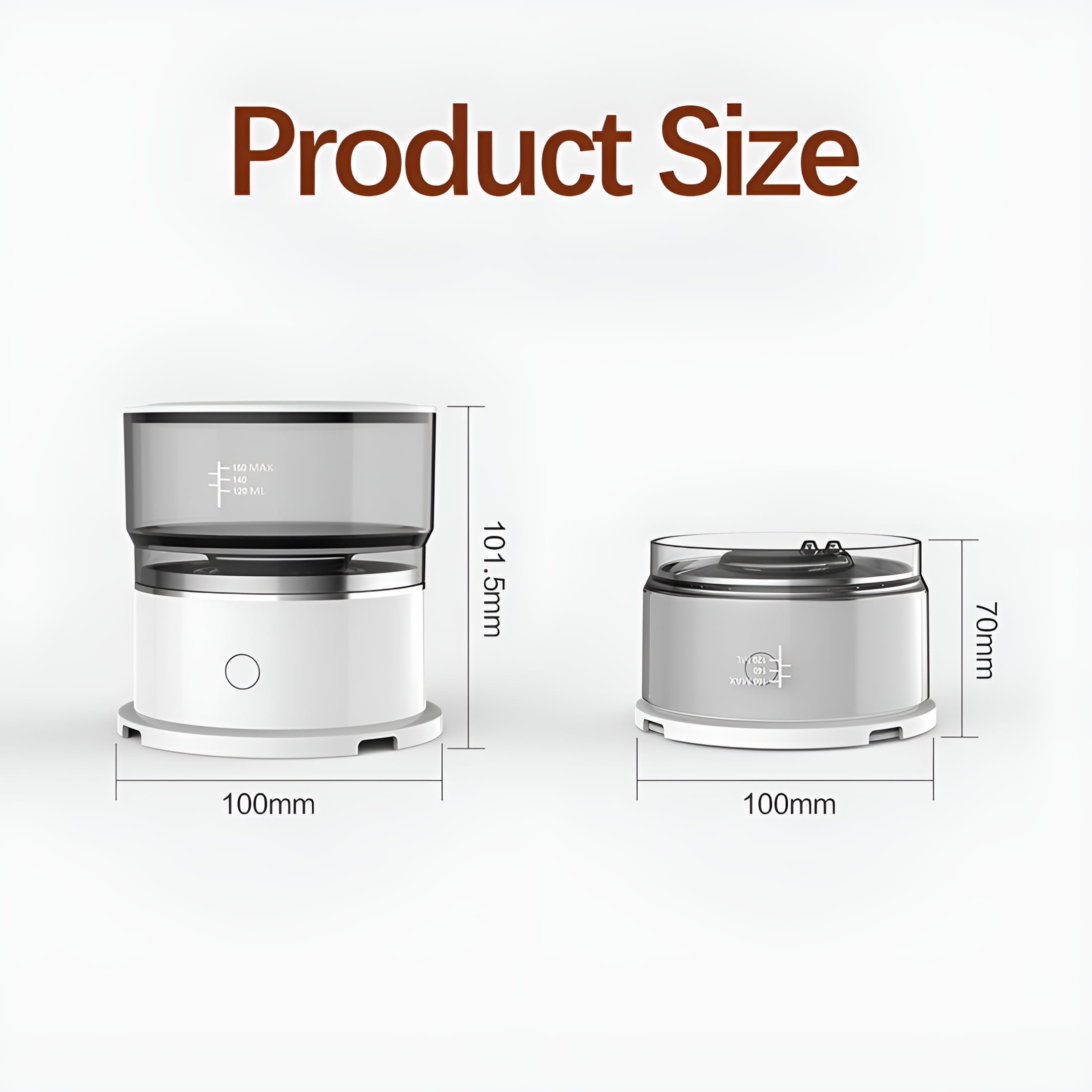 HIBIBUD Drip Type Coffee Machine Coffee Maker Battery Powered Coffee Brewer for Office Kitchen Camping