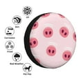 thumbnail image 5 of Balery Cute Pig Nosetire Cover Waterproof Dust-Proof, Universal Spare Wheel Tire Cover For Trailer, Rv, Suv Truck And Vehicle Camper Accessories-17 Inch, 5 of 9