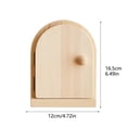 thumbnail image 4 of New Solid Wood Protective Cover for Household Socket Decorative Frame, Blocks Hazards, Easy to Install, Stylish Design, 4 of 6