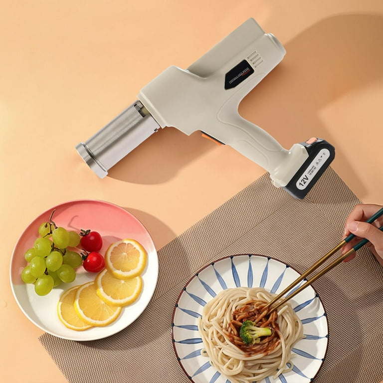 Usb Charging Wireless Noodle Machine, Pasta Maker Machine, Kitchen Tools,  Wireless Small Portable Noodle Press Gun,five Mold Kitchen Accessories, And  A Variety Of Noodle Shape Options - Temu Malta