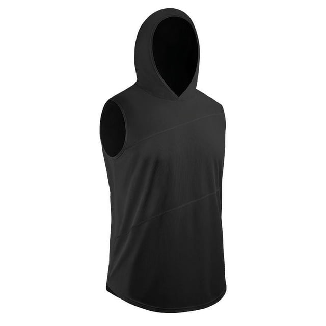 EIMELI Débardeurs à Capuche pour Hommes Musculation T-Shirt Sans Manches Gym