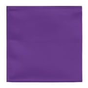 Jacob Alexander Men's Pocket Square Solid Color Handkerchief - Purple