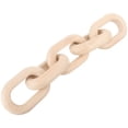 thumbnail image 1 of Decorative Wood Chain Link Wood Chain Decor Household Wood Chain Link for Ornament, 1 of 9
