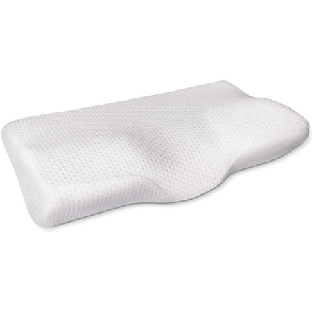 Finydr Contour Memory Foam Pillow, Cervical Pillow for Neck Pain ...