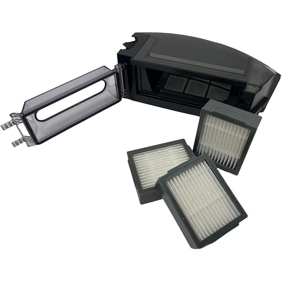 Goodsby Dust Bin Dirt Canister For iRobot Roomba E5 E6 i1 i2 i3 i4 i6 i7 i8 j7 Series Vacuums Dustbin Replacement Part 3 Extra HEPA Filers