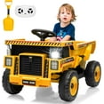 thumbnail image 1 of 12V Ride-On Dump Truck with Remote Control, Electric Dump Bed & Shovel, 1 of 7