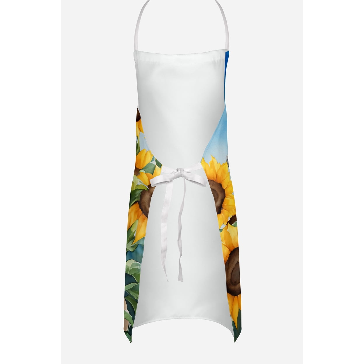 Yorkshire Terrier in Sunflowers Apron
