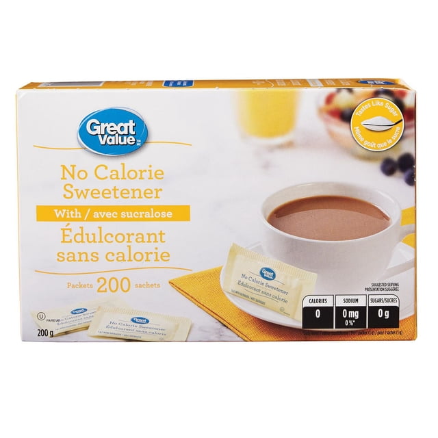 Great Value No Calorie Sweetener - with Sucralose