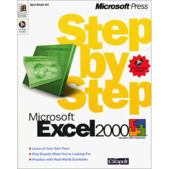 Pre-Owned Microsoft Excel 2000 Step by Step (Paperback) 1572319747 9781572319745