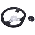 thumbnail image 2 of 1PC Steering Wheel 270mm Modification Practical Car Accessories Steering Wheel for Dune Buggy UTV Go-kart, 2 of 6