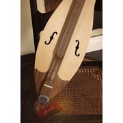 Roosebeck Grace Mountain Dulcimer 4-String Vaulted Fretboard Spruce F-Holes - Walnut