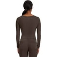 thumbnail image 6 of Healing Hands Women's Underscrub Soft Knit Melissa Longsleeve Scrub Tee with Breathable & Easy Care Fabric 5047, 6 of 9