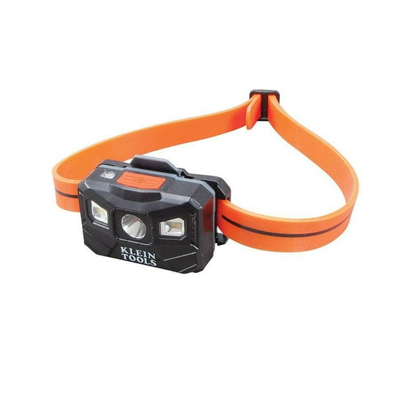 Klein Tools 56034 Rechargeable 200 Lumen Auto Off Cordless LED Headlamp with Strap