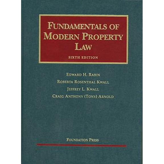 Pre-Owned Fundamentals of Modern Property Law (University Casebook Series) (Hardcover) 1599416417 9781599416410