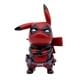 thumbnail image 1 of 12cm Kawaii Pikachu Cos Deadpool personajes de Anime versión q de animación de dibujos animados figura de juego de marea decoración de coche de escritorio pokemon, 1 of 6