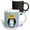 Multicolor, variant on 3drose, Cute Winter Penguin- Whimsical Art, 15oz Two-tone Green Mug