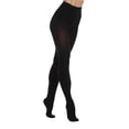 thumbnail image 1 of Pantimedias EVERSWE para mujer 80 den suaves opacas negras S/M, 1 of 3