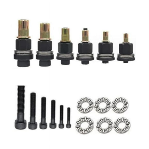 Professional Manual Rivet Nut Tool Set Aluminum Alloy With Replaceable Heads For Easy Operations Metalworking and Repair