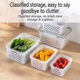 thumbnail image 2 of MesaSe 3-in-1 fresh container  removable large storage container with cover and filter L size, 2 of 3
