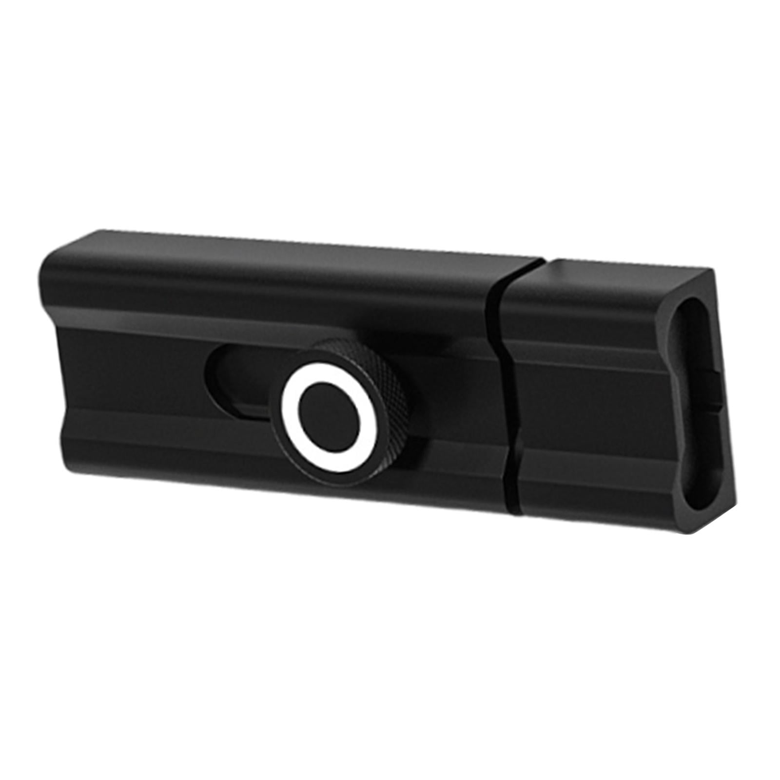 Slide Bolt Door Latch Barrel Bolt Lock Self Adhesive Aluminum Alloy Construction for Home Bedroom Garage Use