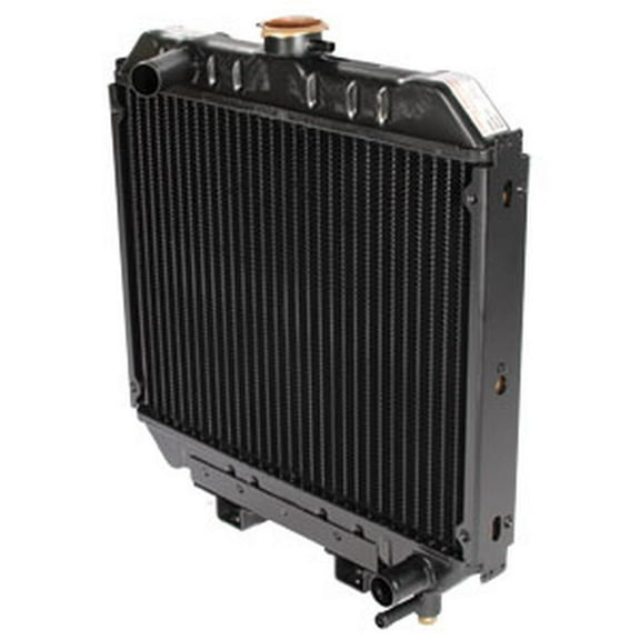 RAParts 212077 Compact Tractor Radiator - 11 5/8 x 14 1/2 x 1 1/8 Fits Kubota