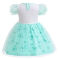 thumbnail image 2 of Little Girls Ariel/Aurora Princess Dress Casual Halloween Birthday Tulle Skirt, 2 of 6